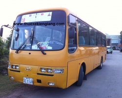 Xe Bus đi Sihanoukville Campuchia từ cửa khẩu Xà Xía Hà Tiên